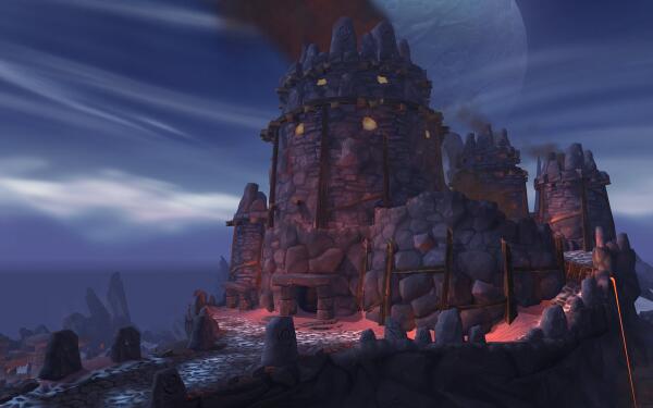 Frostfire Ridge - home to the Frostwolf Clan.